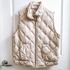 J. Crew Quilted Puffer Vest